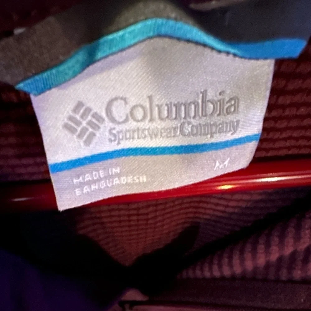 COLUMBIA  MEN’S SINGLE CANYON Sz M Hooded Soft Shell Lightweight sports jacket